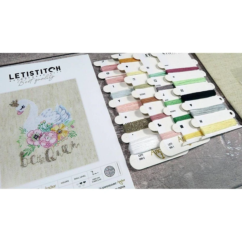 Letistitch Be The Queen Counted Cross Stitch Kit