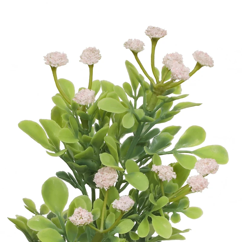 19" Pink Baby's Breath & Boxwood by Ashland®