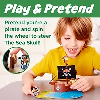 Creativity for Kids® Buildeez!™ The Sea Skull Pirate Ship Wooden Model Set