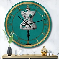 Designart French Couture IV Glam Wall Clock