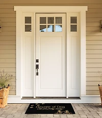 DII® Beware Of The Cat & Dog Doormat