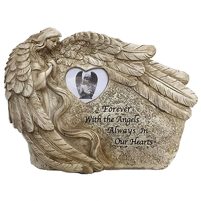 Santa's Workshop 10" Forever With Angels Décor