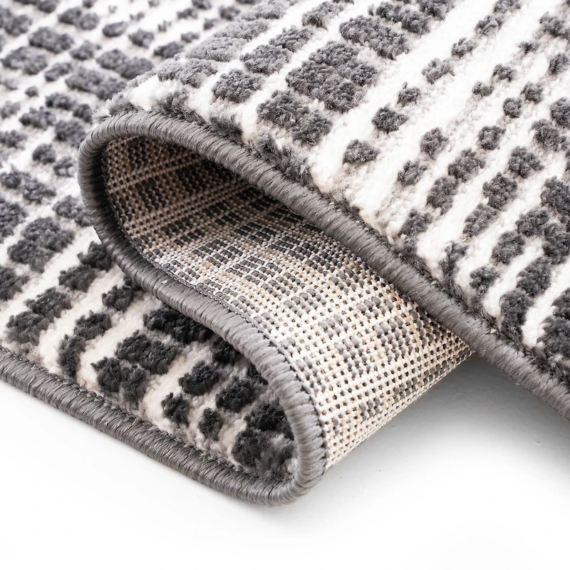 Gray Stripe Area Rug by Ashland