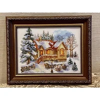 Alisa February House Cross Stitch Kit