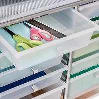 Honey Can Do Chrome 12-Drawer Rolling Craft Storage Cart