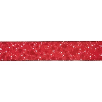 2.5" x 10yd. Red Hearts Valentine's Day Wired Craft Ribbon