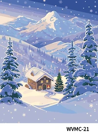 16" x 20" Winter Cabin Paint-by-Number Kit by Artist's Loft™