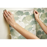 RoomMates Lily Pad Peel & Stick Wallpaper