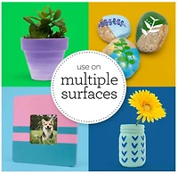 Apple Barrel® Acrylic Multi-Surface Satin Paints & Mod Podge 21 Piece Set