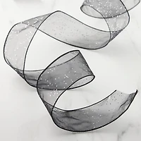 12 Pack: 2.5"x 10yd. Glitter Shimmer Wired Ribbon by Celebrate It® Specialty