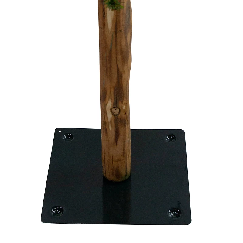 7ft. Pre-Lit Alpine Artificial Christmas Tree, Clear Lights