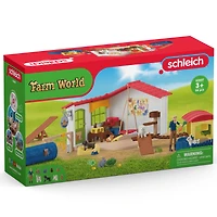 Schleich Farm World Pet Hotel Animal Playset