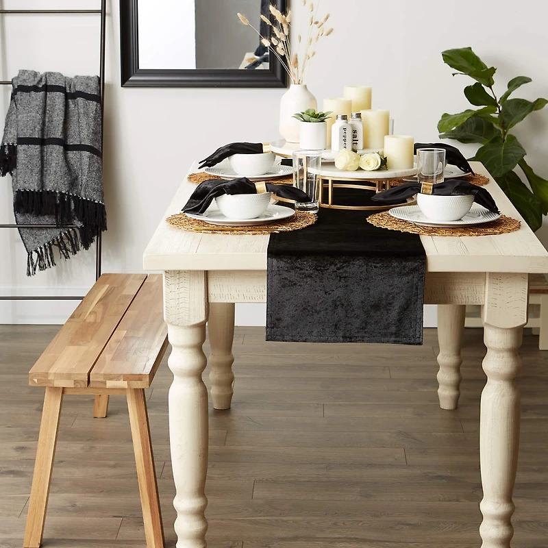 DII® 108" Velvet Table Runner