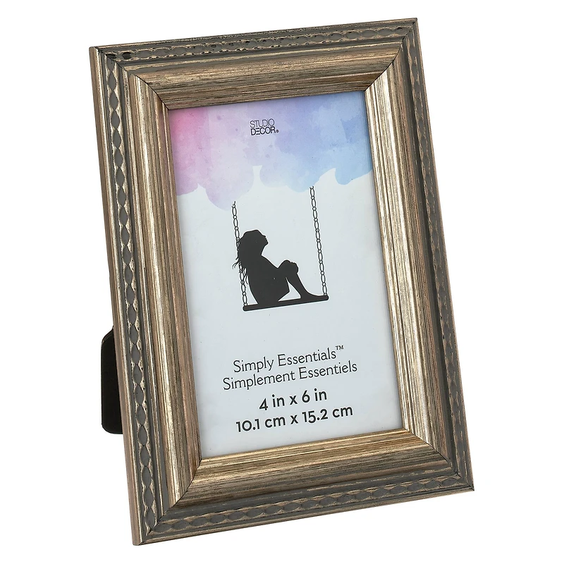 Simply Essentials™ Silver Scallop Edge Frame by Studio Décor