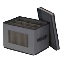 Household Essentials Champagne Glassware Storage Box