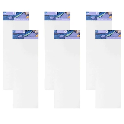 6 Pack: Level 1 Back Stapled Traditional Canvas by Artist's Loft