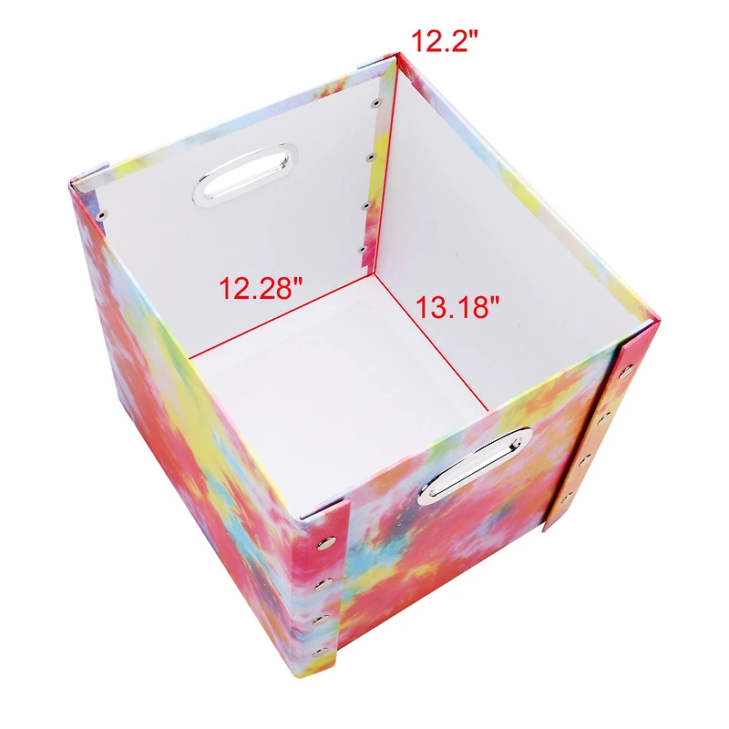 12" Snap-N-Store Tie Dye Vinyl Record Storage Box
