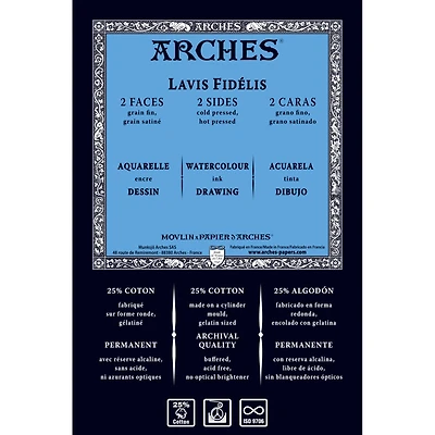 Arches® Lavis Fidélis Watercolor Paper Roll, 52.5" x 10yd.