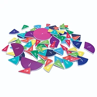 Junior Learning® Fraction Segments Magnetic Activities Learning Set