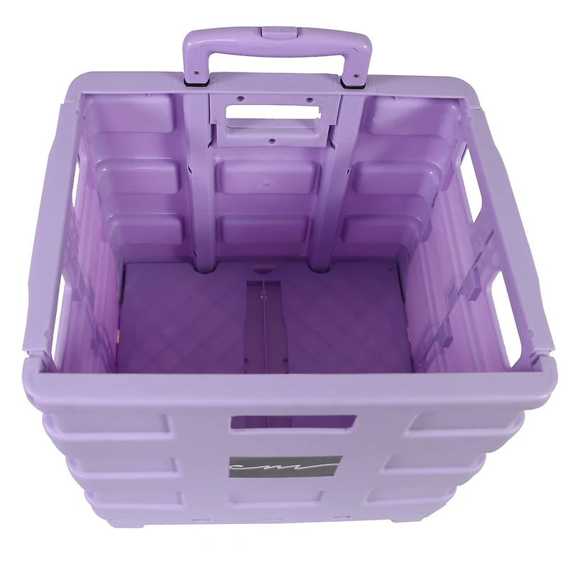 Everything Mary Collapsible Rolling Cart with Lid