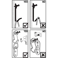 HangZ™ 100lb. Gallery Picture Hook