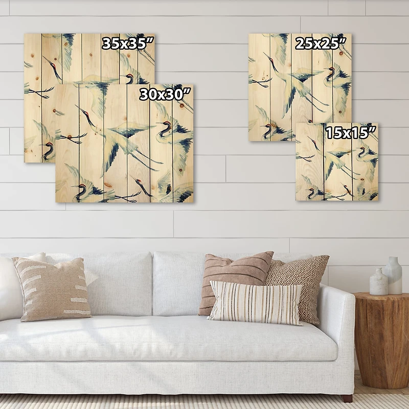 Designart - Asian Crane Bird