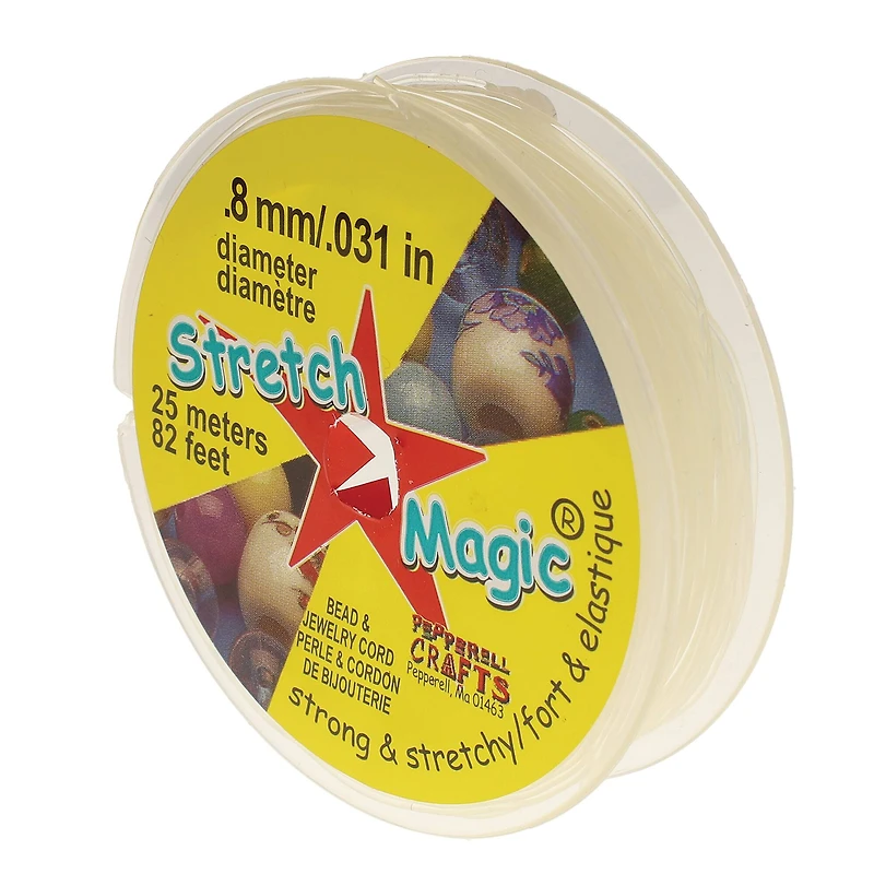 Stretch Magic® 0.8mm Clear Bead & Jewelry Cord