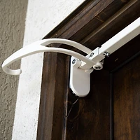 Village Lighting White Single Door Garland Hanger