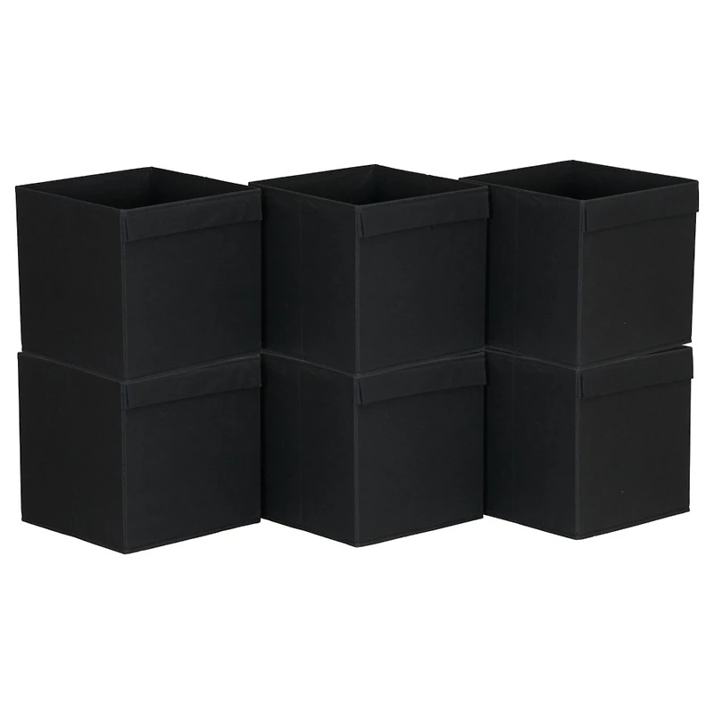 Household Essentials 11" Storage Cubes with Lip Handles
