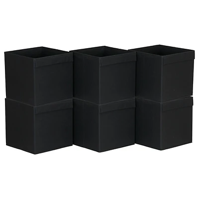 Household Essentials 11" Storage Cubes with Lip Handles
