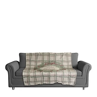 Merry & Bright Plaid Coral Fleece Blanket