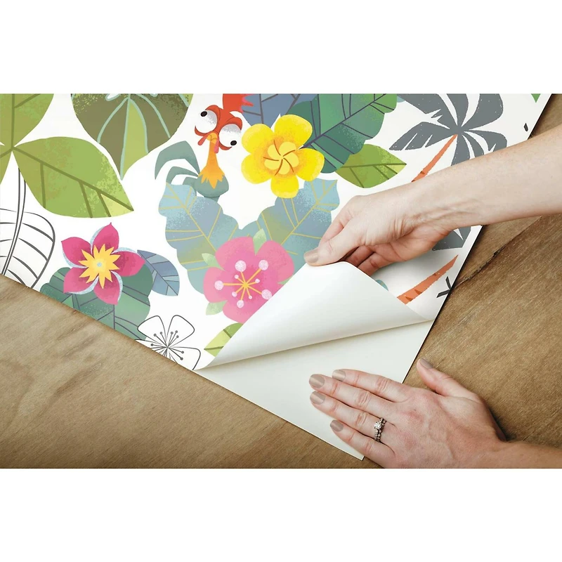 RoomMates Disney® Moana Jungle Peel & Stick Wallpaper