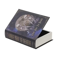 12" Skeleton Couple Book Box Tabletop Décor by Ashland®