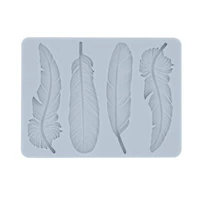 Feathers Silicone Fondant Mold by Makery®