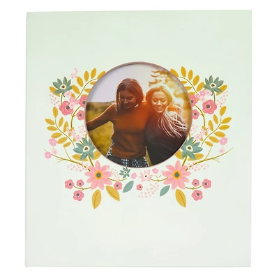 Pink & Green Flower 2-Up Photo Album by Recollections™