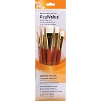Princeton™ RealValue™ White Taklon Brush Set With 3/4" Wash