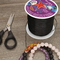 Stretch Magic® 0.7mm Black Bead & Jewelry Cord, 100m