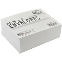 Leader Paper Products White A6 Envelopes, 100ct.