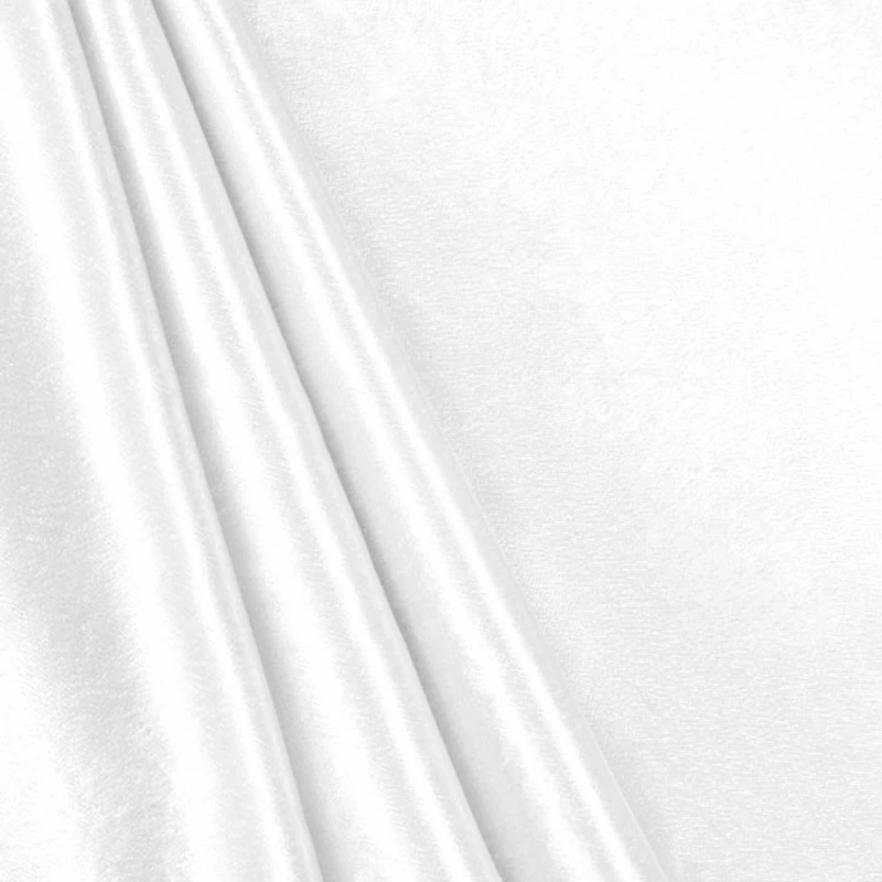 White Premium Crepe Back Satin