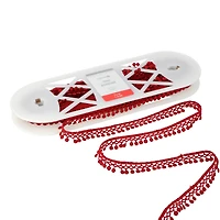 9/16" Red Pom Pom Trim by Celebrate It®