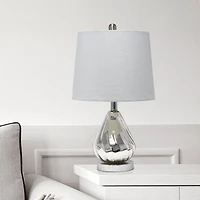 Lalia Home 20.5" Kissy Pear Table Lamp with Fabric Shade