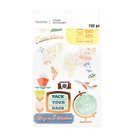 12 Pack: Travel Sticker Book by Recollections™
