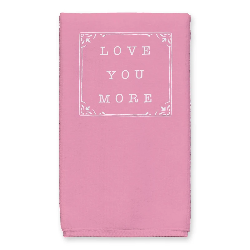 Love You More Tea Towel Set
