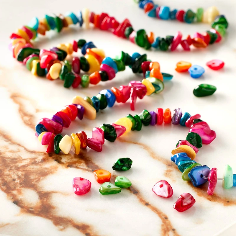 Dyed Shell Chip Bead Mix by Bead Landing™