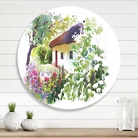 Designart - Rural Village On A Green Summer Day