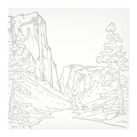 11" x 11" Canyon Canvas Painting Kit by Craft Smart®