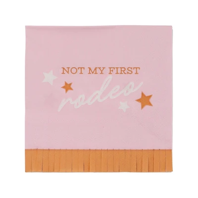 First Rodeo Beverage Napkins, 20ct. by Celebrate It™