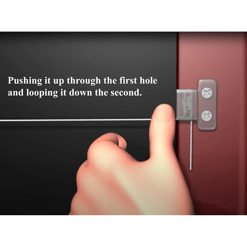 HangZ™ 50lb. Easy Tie 2 Hole D Rings, 50ct.