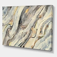 Designart - Glam Golden Falls