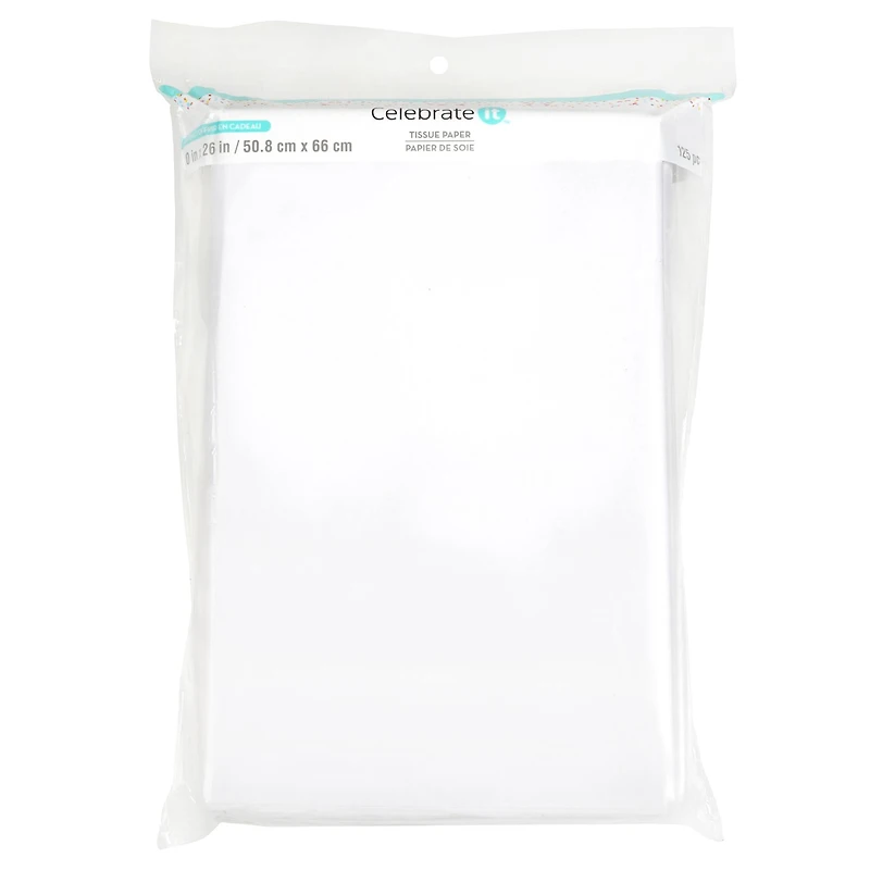6 Packs: 125 ct. (750 total) White Tissue Paper Value Pack by Celebrate It™